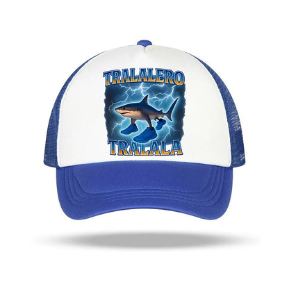 Italian Brainrot Kids Baseball Cap Boy Casual Hat Children Sports Sun Hats Tung Sahur Tralalers Shark Adjustable Bonnet Men Gift