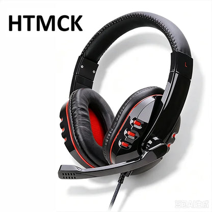 Casque de jeu filaire 3,5 mm avec micro pour PS4 et PC, pour la discussion en jeu