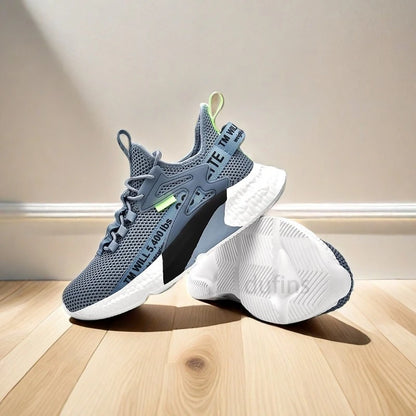 Scarpe da uomo nuove, sneakers, leggere, casual, alla moda, da corsa, elastiche, per il tempo libero, in rete, estive, sportive, da tennis, da passeggio, taglia
