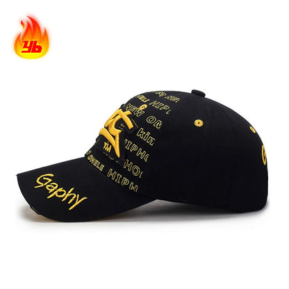 3D Letter Embroidery Patch Cotton Baseball Cap Adjustable Back New Mens Womens Outdoor Casual Sport Sun Cap Trucker Caps Dad Hat