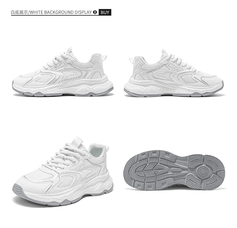 Zapatillas casuales rápidas para hombre, primavera/verano, suela blanda antideslizante, transpirables, para running al aire libre, moda juvenil, zapatillas deportivas Joker