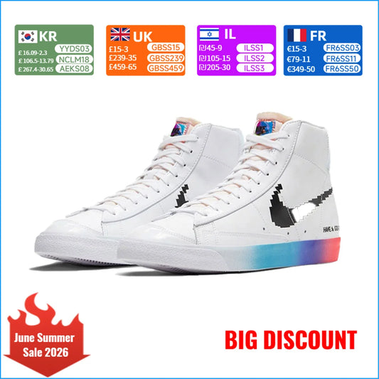 Nike Blazer sneakers, klassiek retro-ontwerp, duurzaam en comfortabel voor dagelijks gebruik, DC3280-101
