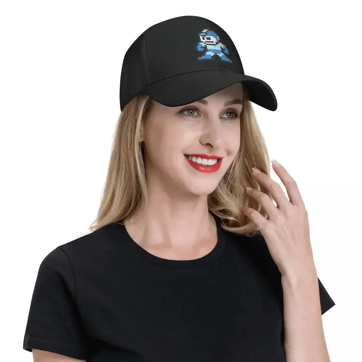 Megaman 8bits Baseball Cap Summer Hat Hat Beach Men Golf Wear Women's