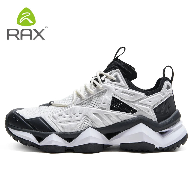 RAX chaussures de course hommes et femmes chaussures de Sport en plein Air respirant léger baskets Air Mesh supérieur anti-dérapant semelle extérieure en caoutchouc naturel