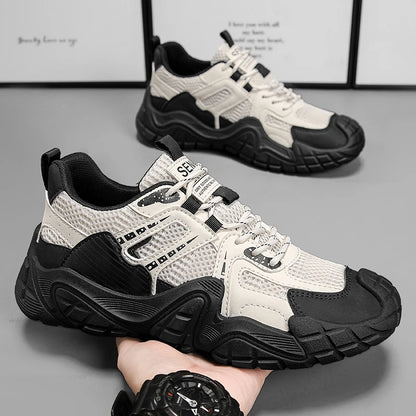 Pantofi casual din piele pentru exterior, stil britanic, pentru bărbați, antiderapanti, de designer, pantofi plată pentru plimbare, la modă, cu talpă groasă
