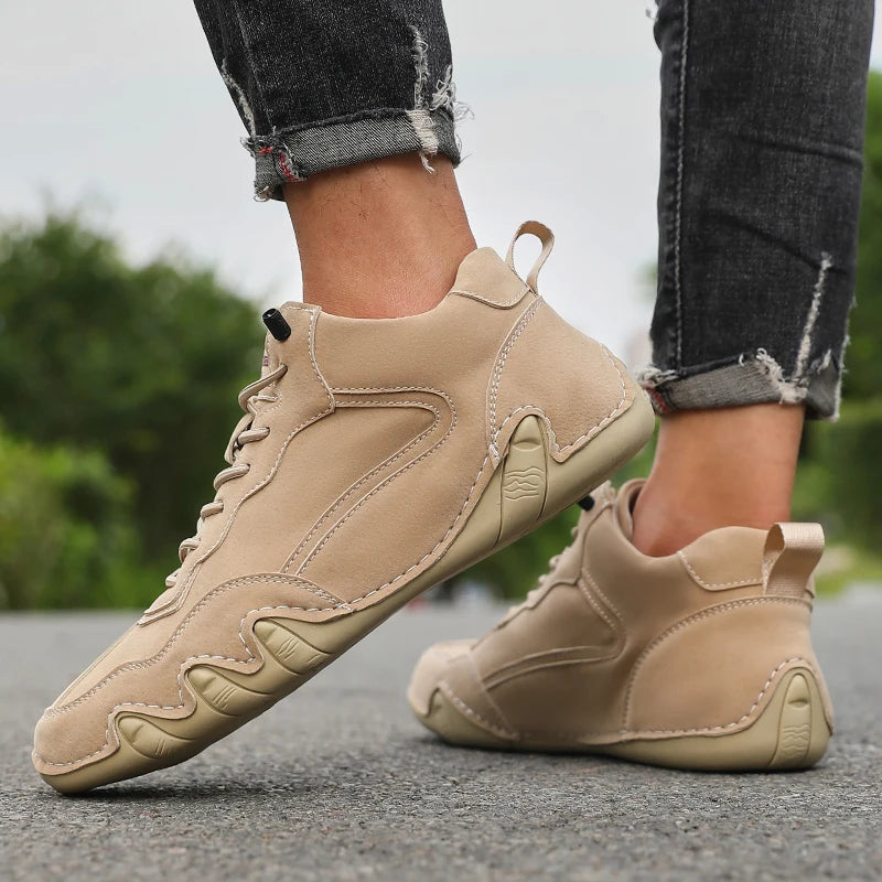 Men's Casual Shoes, Comfortable, High-end Leather, Fashionable, Casual, Loafers, Walking Sports Shoes, Facon Designer Shoes 2025