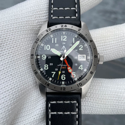 Reloj de pulsera mecánico STEELFLIER Official SF792 GMT con movimiento NH34, luminiscencia Super BGW9 C3, impermeable 200M, reloj de buceo de lujo para hombre