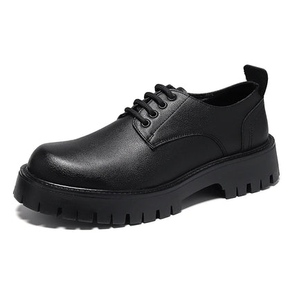 White Lace-up Oxford Shoe Men Fashion Men's Leather Sneakers Breathable Casual Loafers Shoes Mens Designer Men Comfortable Shoes