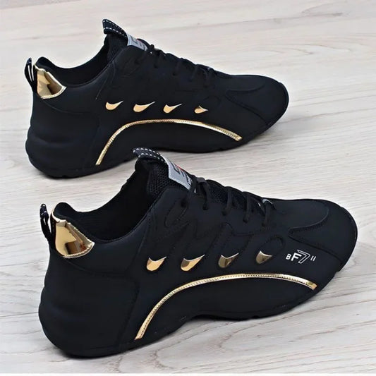 Moški športni copati za lahek, mehak in dihanje omogočajoč vulkaniziran obutev, copati iz mehkega usnja, Zapatillas De Mujer