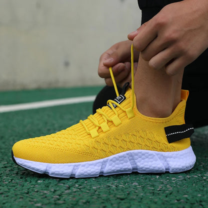 Hot Sports Fashion Men's Sneakers Breathable Lightweight Running Shoes 2025 New Men Women Casual Walking Sneakers Tenis Feminino