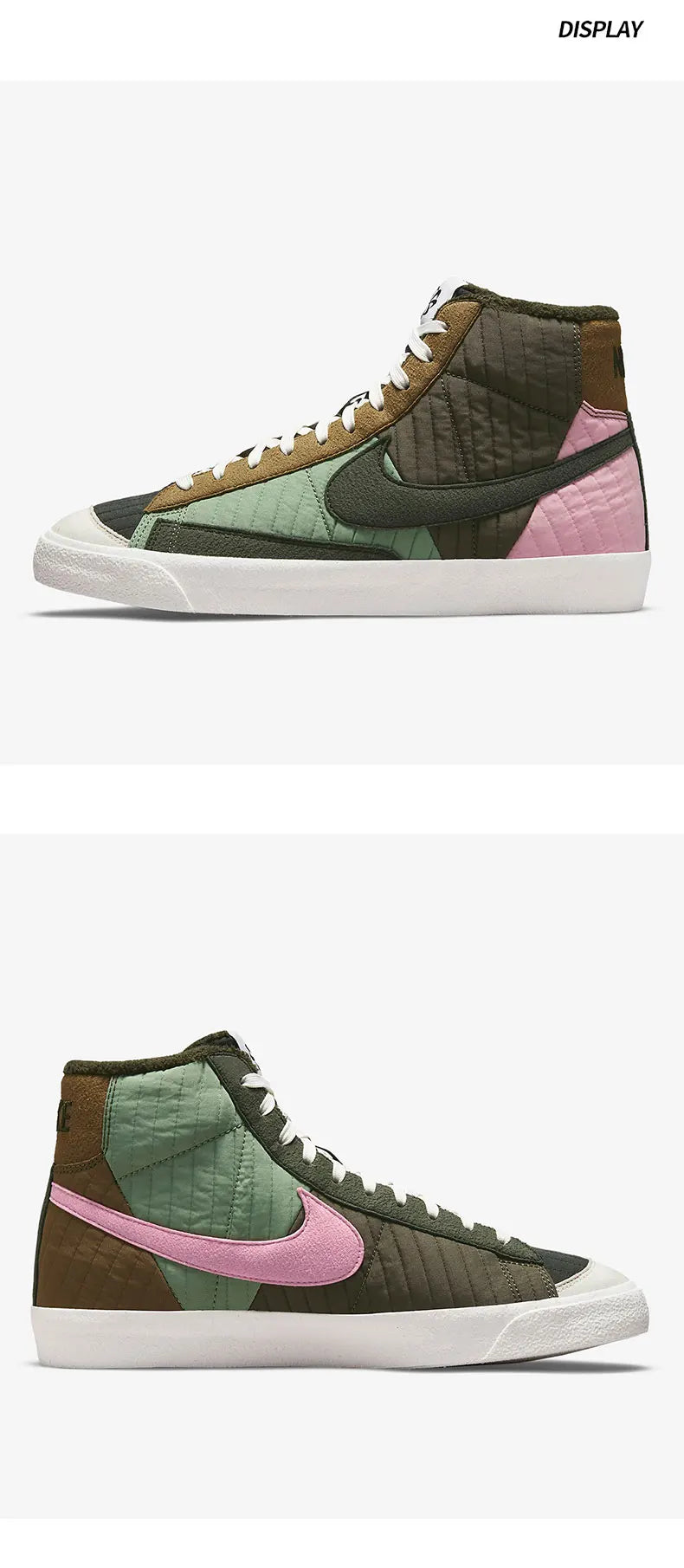 Nike Official BLAZER Sapatilhas casuais unissexo de cano médio DD8024-300