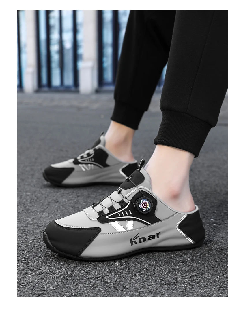 Brand protection 2026 new men's lightweight non-slip breathable wear-resistant running sports fashion versatile casual shoes