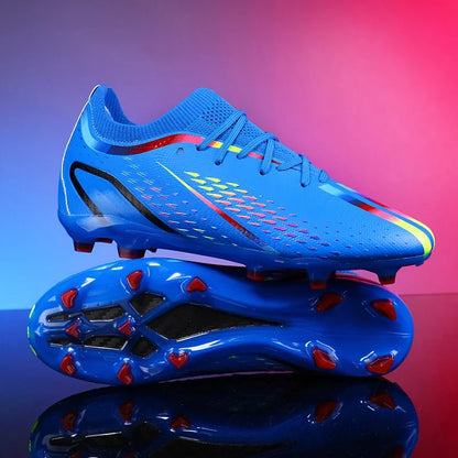 Nouveaux hommes chaussures de Football ultralégères TF/FG bottes de Football professionnelles unisexe antidérapant de haute qualité en gros livraison directe formation