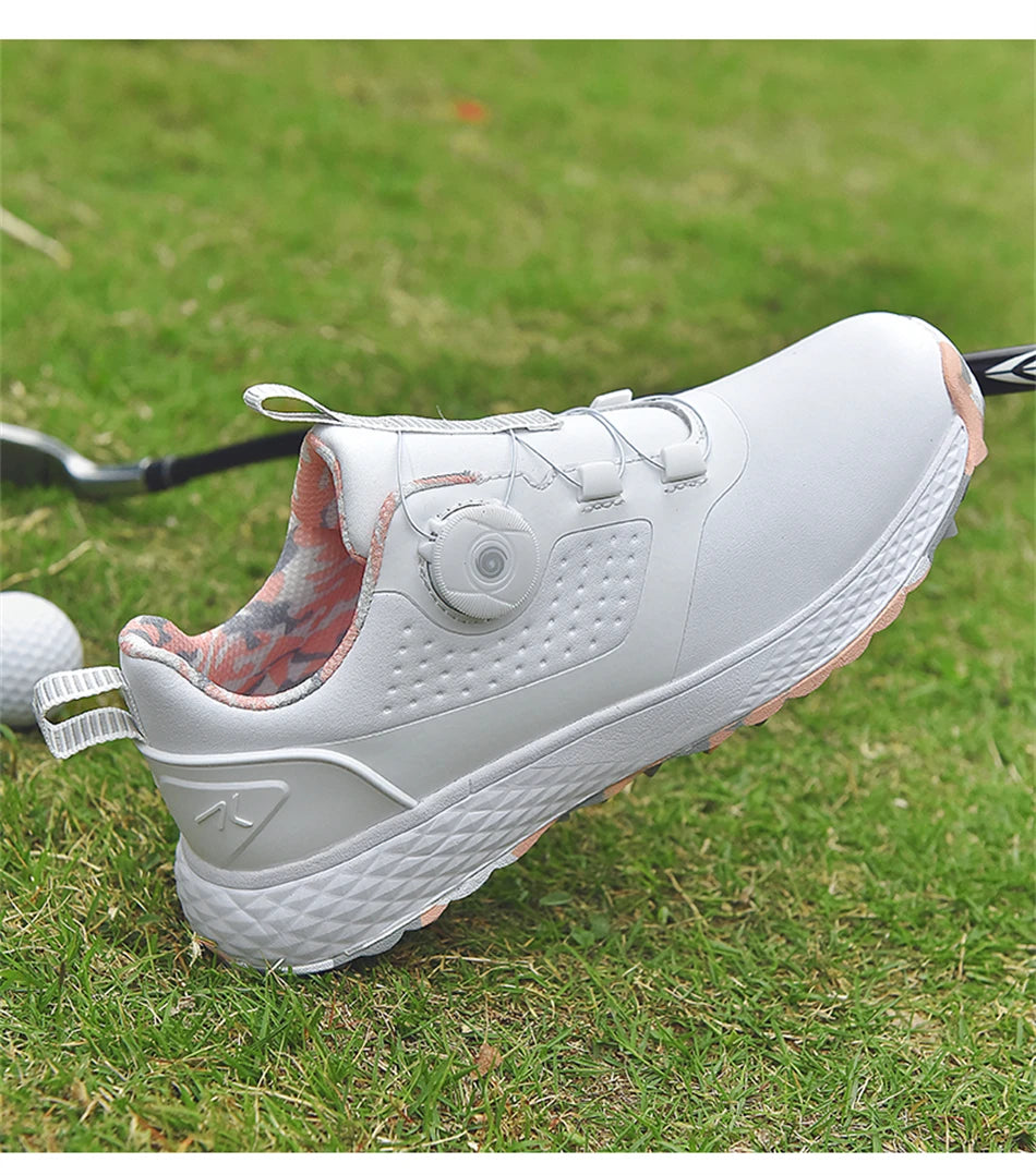 Hot Sale Waterproof Golf Shoes Unisex Outdoor Non-Slip Golf Sneakers Men Luxury Comfortable Golfer Footwear Women Walking Shoes