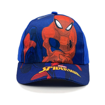 Marvel Spider-Man animefigur, basebollkeps, barnkeps med skärm, bomull/polyester, huvudbonad, solskydd för alla årstider, presenter