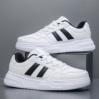 Baskets en cuir pour hommes, chaussures de sport décontractées, plates, de Skateboard, grande taille 50 51 52, offre spéciale pour livraison directe