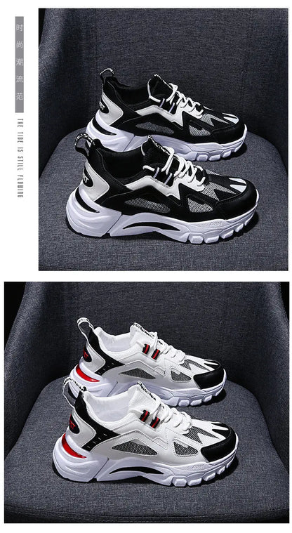 Nuove scarpe casual da uomo per l’outdoor, scarpe sportive alla moda, leggere, comode e traspiranti