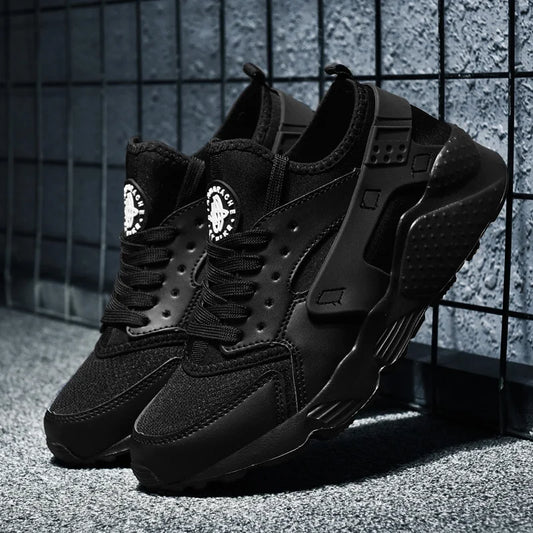 Heren sneakers: modieuze, lichtgewicht, comfortabele en ademende sportschoenen voor heren; wandelschoenen; zomerse mesh-tennisschoenen met platte zool in rood