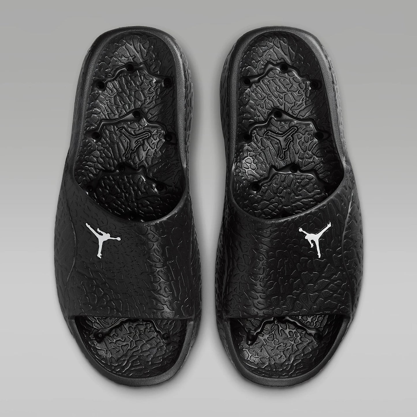 Chinelos de Banho Nike Genuine Jordan para Homem com Textura Rachada HQ2163-001