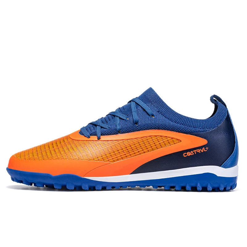 Men Soccer Cleats Breathable Lightweight Football Boots Anti-Slip Training Shoes Outdoor Sport Sneakers