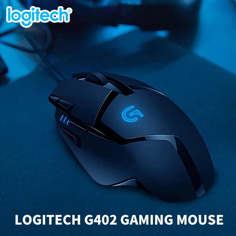 Logitech (G) G402 Gaming Mouse Wired Mouse E-sports Mechanical Macro Programming Mouse CSGO Chicken Dinner Computer Competitive