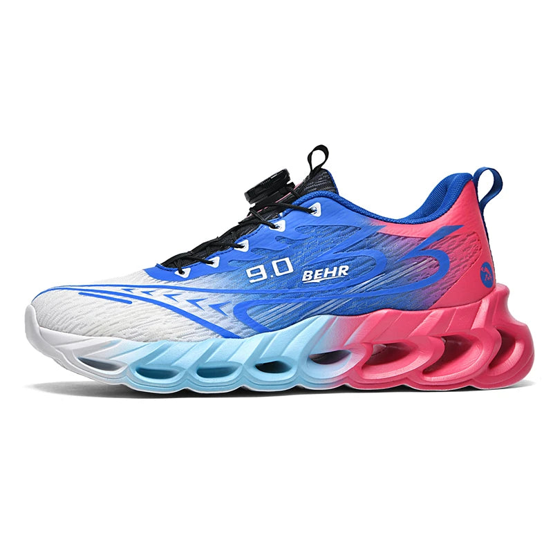 Sneakers unisex leggere con suola morbida e ammortizzante, scarpe da corsa professionali per l’allenamento, nuove scarpe da corsa per l’outdoor con fibbia girevole