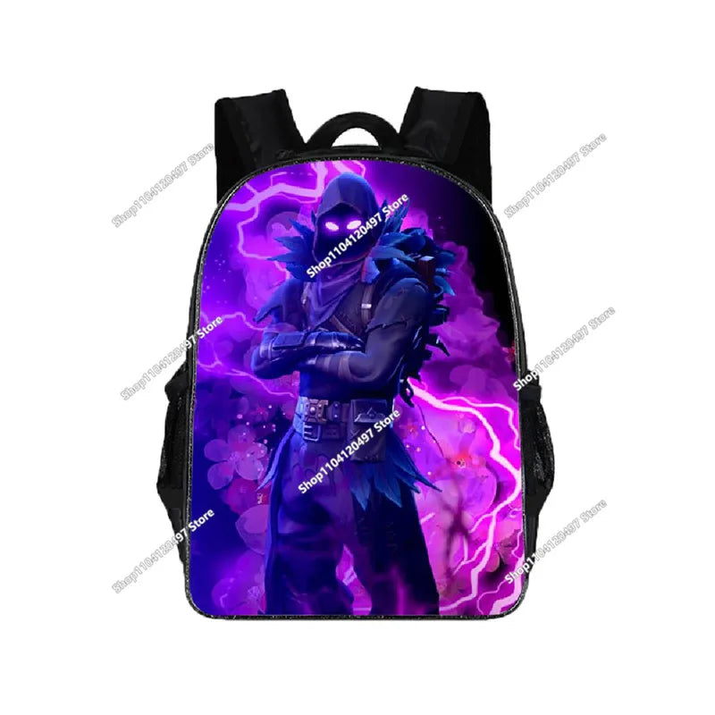 Fortnites SchoolBags Boys Girls Backpacks Large-capacity Knapsack High-quality Bookbags Fortress Night Figure Laptop Bag Gift