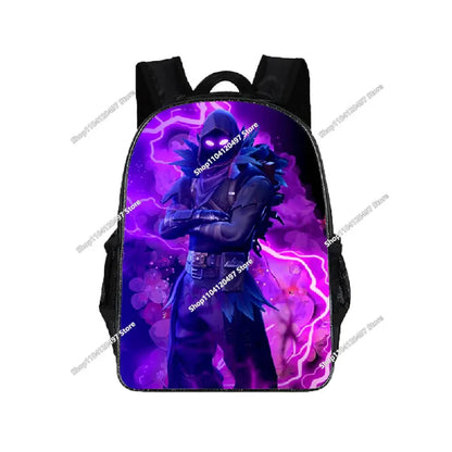 Fortnites SchoolBags Boys Girls Backpacks Large-capacity Knapsack High-quality Bookbags Fortress Night Figure Laptop Bag Gift