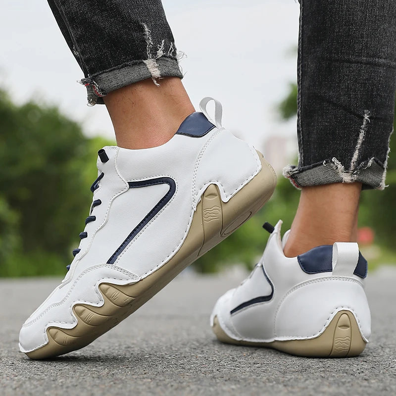 Men's Casual Shoes, Comfortable, High-end Leather, Fashionable, Casual, Loafers, Walking Sports Shoes, Facon Designer Shoes 2025
