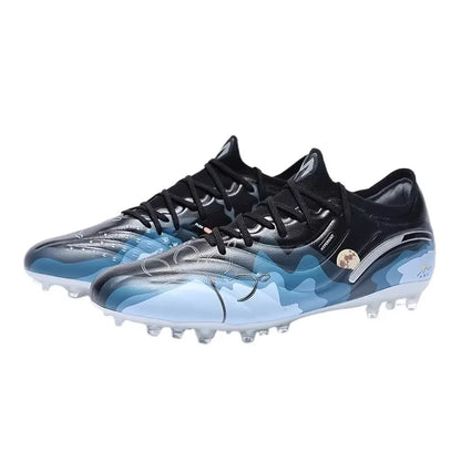 Kelme High-End Football Shoes Short Nail Anti-Slip Football Boots Artificial Grass Cushioning Training MG Football Shoes