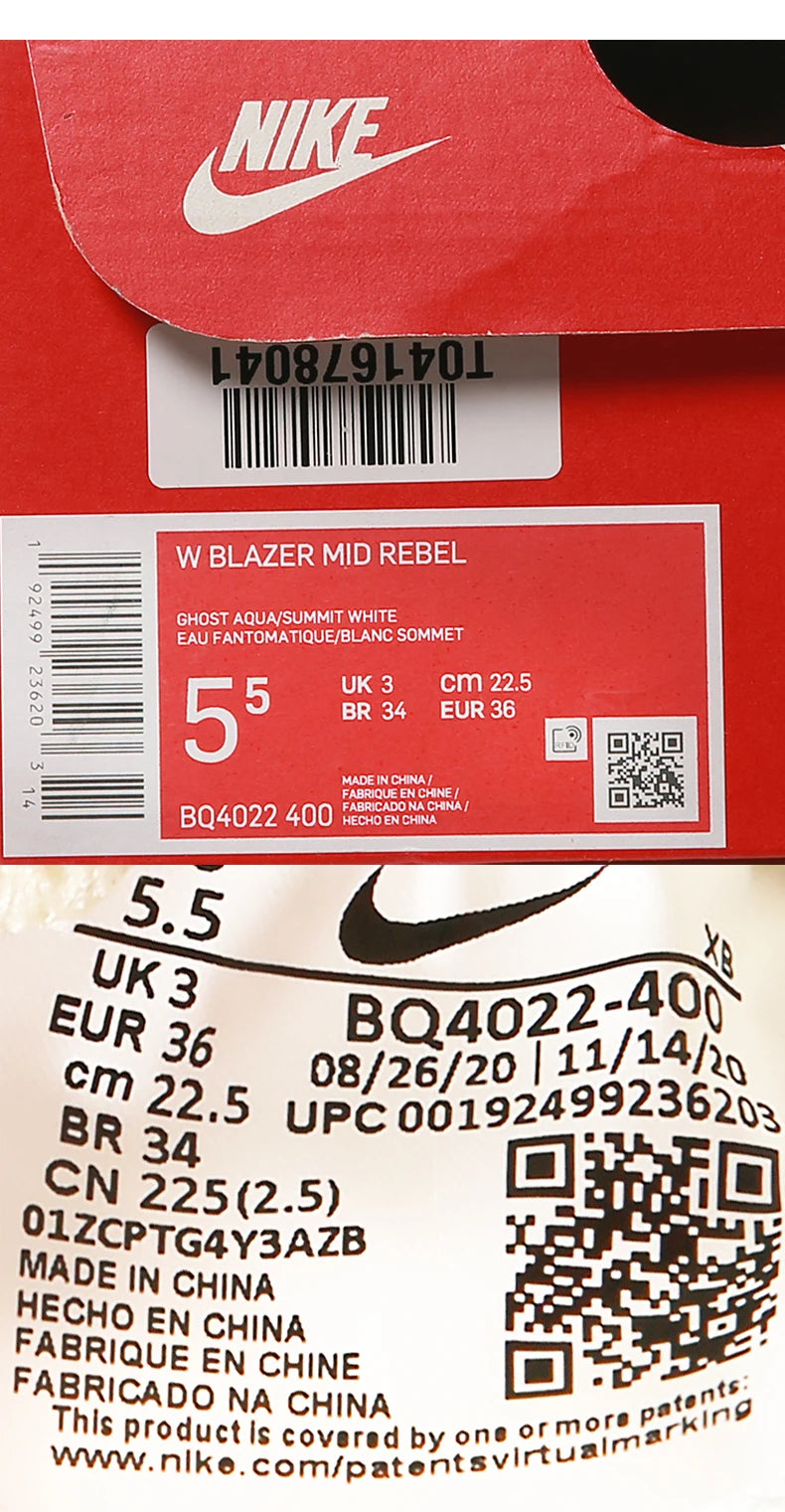Nike originele seizoensgebonden nieuwe hoge casual damesschoenen BQ4022-400