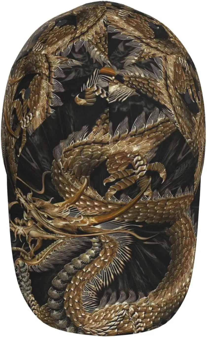 Καπέλο Dragon Snapback για άνδρες, καπέλα μπέιζμπολ, ανδρικό καπέλο ηλίου, ρυθμιζόμενο καπέλο Trucker για γυναίκες και άνδρες