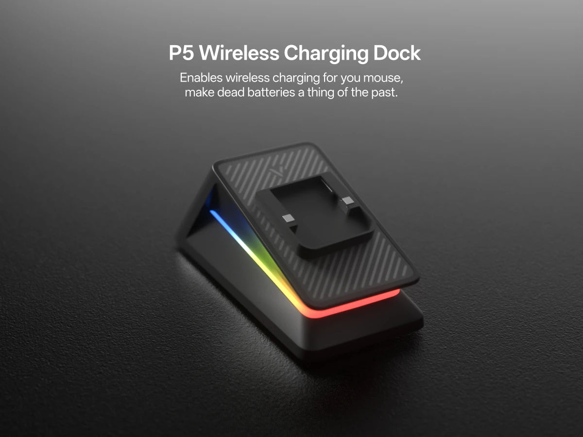Rapoo VT2 MAX Wireless E-sports Gaming Mouse with 8K Polling Rate Optical Sensor Ergonomic Design 53g Lightweight for PC Laptop
