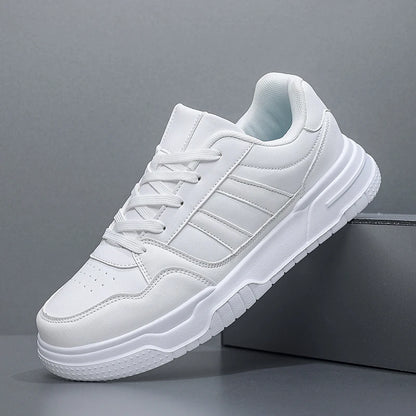 Baskets en cuir pour hommes, chaussures de sport décontractées, plates, de Skateboard, grande taille 50 51 52, offre spéciale pour livraison directe