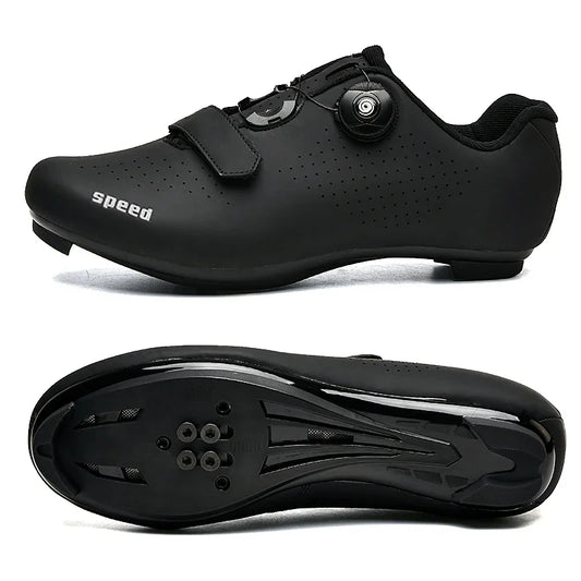 Baskets de cyclisme VTT Route avec chaussures de vélo de vitesse sportives pour hommes et femmes, course en montagne, à semelle plate, SPD, Zapatillas Ciclismo VTT