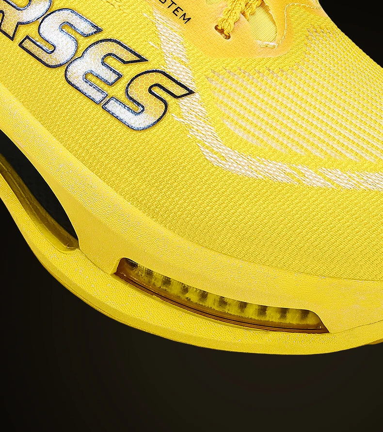 CIERSES  New Carbon Fiber Marathon Racing Training Shoes Breathable And Shock-Absorbing Air Cushion Men's Casual Sports Shoes