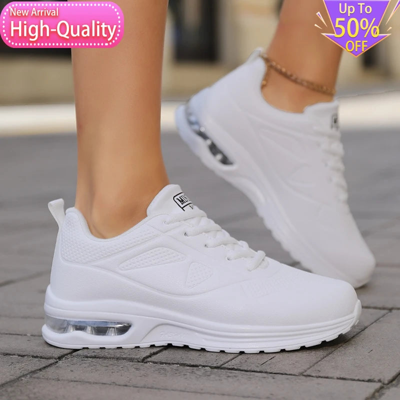 2026 New Summer Trendy Womens Sports Shoes Lightweight and Flexible Shock-absorbing Running Shoes Daily Outdoor Walking Shoes