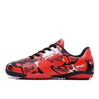 New Men Kids Soccer Shoes Cleats Ultralight Non-Slip Grass Adult Professional Football Boots Boys Training Shoes Drop Shipping