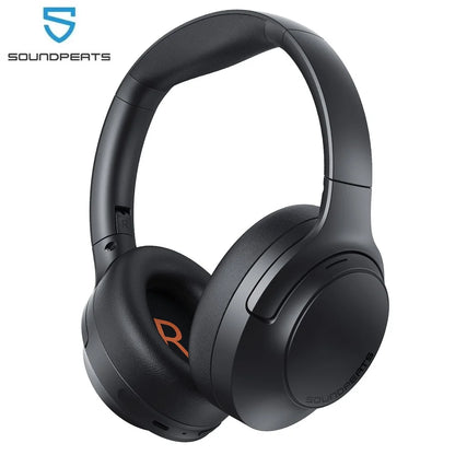 SoundPEATS Cove Pro Bluetooth 6.0 Headphones with 56dB ANC, Hi-Res LDAC Audio, 95H Battery, AI Noise Cancelling Wireless Headset