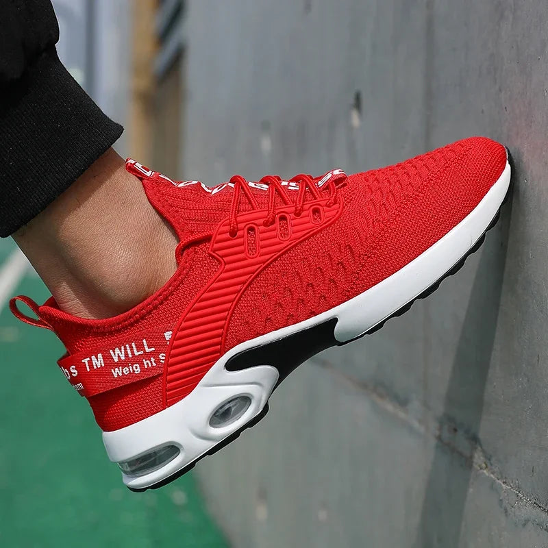 Chaussures d'été pour hommes maille chaussures de sport décontractées printemps été chaussures Tennis léger marche noir baskets 2025 article de vente chaude