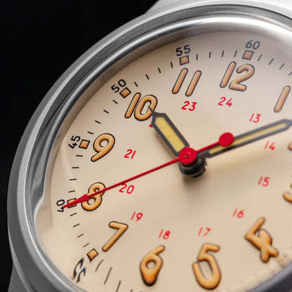 THORN Retro vojenské hodinky 36 mm s strojkem NH35A SHY-043 Sportovní hodinky Unisex Pánské a dámské Luxusní