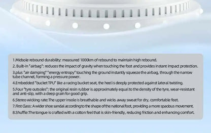 Onemix New Original Men Running Sports Shoes Shock Absorption Soft Lightweight Breathable Mesh Non-slip Cushioning Sneakers