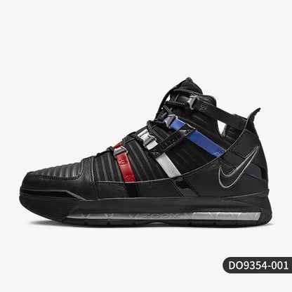 Nike Zoom LeBron III QS da uomo, scarpe da basket nuove DO9354-001
