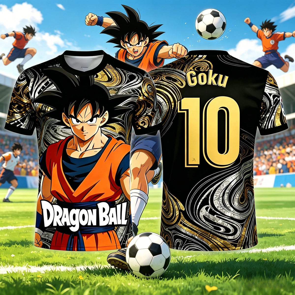 Summer Dragon Ball Retro Fitness T-shirt til mænd, oversized, 3D-trykt, kortærmet, familie, unisex, børnesports-T-shirt, Y2k