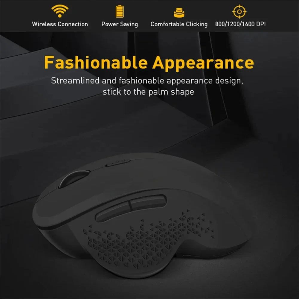 Wireless Mouse Rechargeable Bluetooth Mouse 4000DPI Silent Mice 2.4G USB Gaming Receiver for MacBook PC Laptop Accessories
