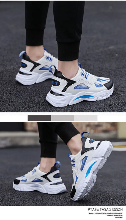Nuove scarpe casual da uomo per l’outdoor, scarpe sportive alla moda, leggere, comode e traspiranti