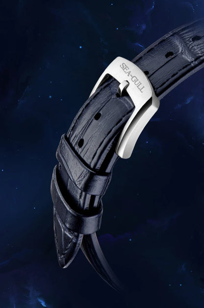 Seagull 24 Solar Terms Men Watch Star Calendar Luxury Watches Creative Big Dipper Automatic Mechanical Wristwatch Reloj New 1078