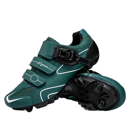 Neutral MTB Cycling Shoes, Compatible With Pelaton Road Cycling Shoes, Men's Cycling Sports Shoes, Reflective Strip Design