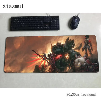 overwatch mouse pad gamer Aestheticism 800x300x3mm notbook mouse mat gaming mousepad Cartoon pad mouse PC desk padmouse mats