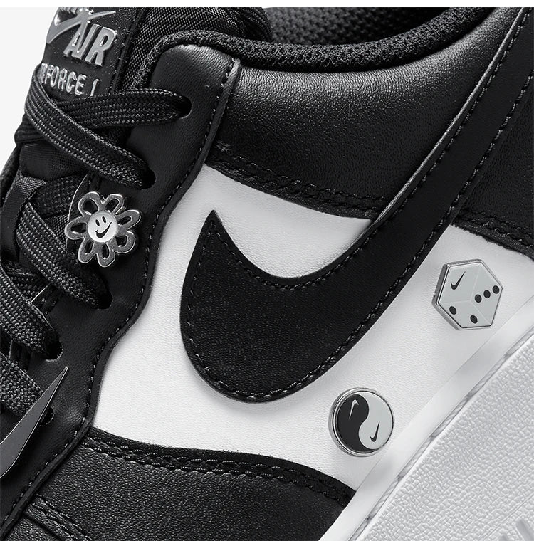 Nike officiella äkta Air Force 1 07 PRM patchwork-sneakers för herr DA8571-001